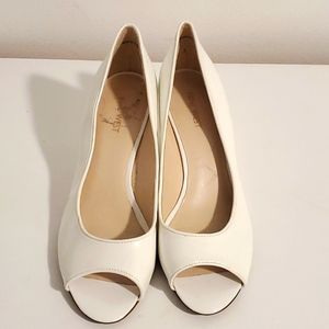 White Nine West shoes